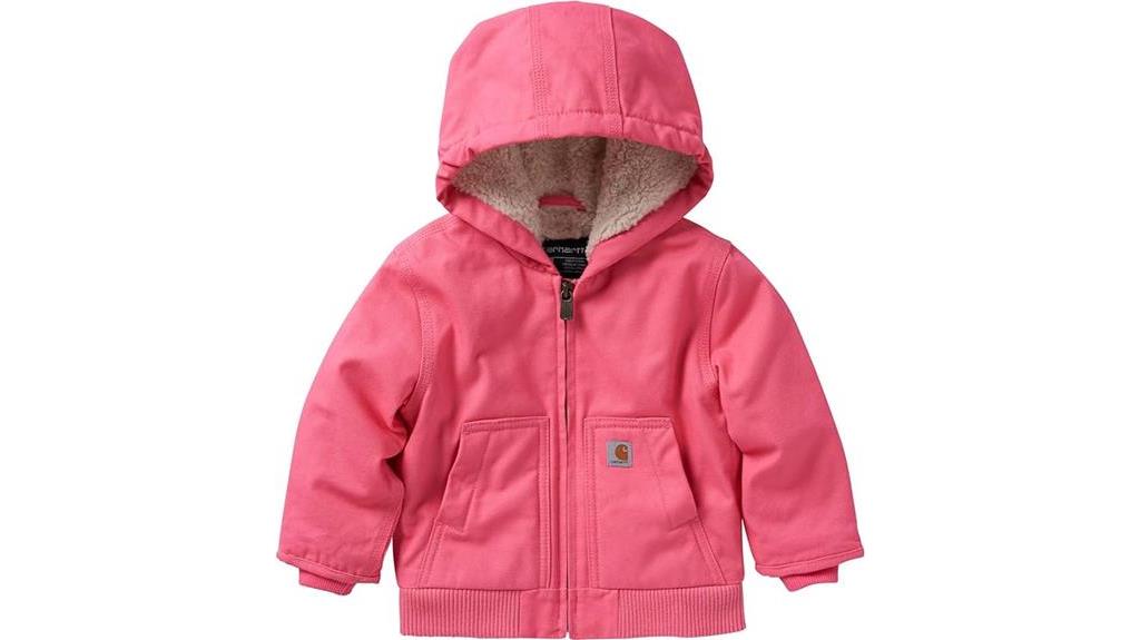 warm and durable baby jacket