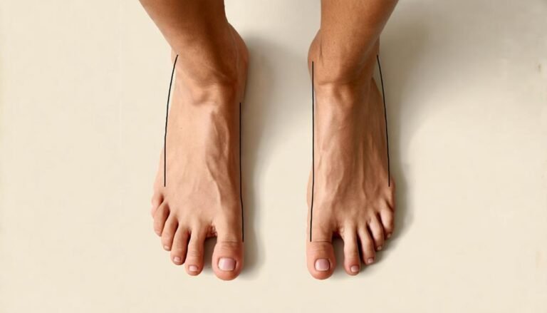 identifying wide foot characteristics